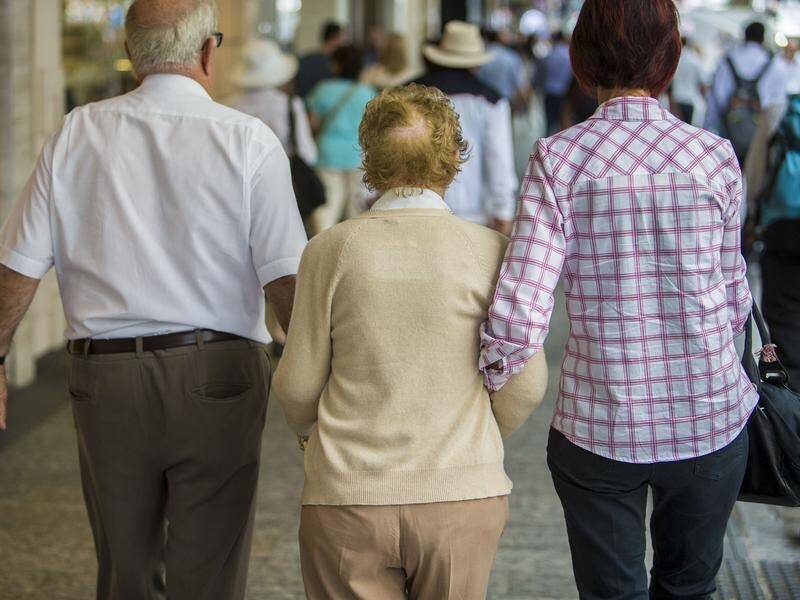 The sixth Intergenerational Report confirms Australia's population will continue to age. (Glenn Hunt/AAP PHOTOS)