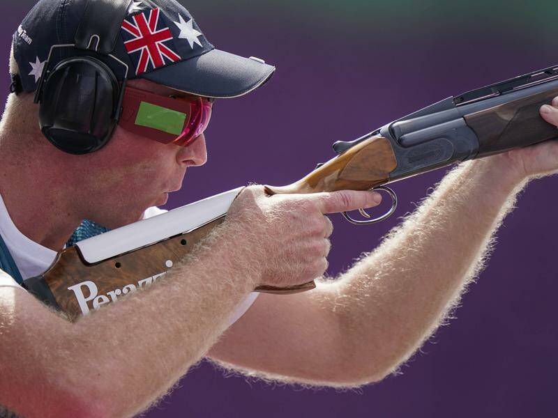 Australian James Willett is equal-first after the first three rounds of Olympic trap qualifying. Photo: AP PHOTO