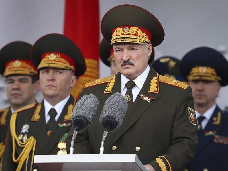 Belarusian President Alexander Lukashenko, who was re-elected in 2020, has been in office since 1994 (AP PHOTO)