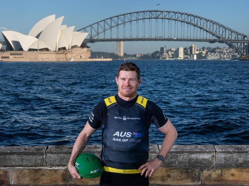 Australian Tom Slingsby's barbs towards younger rivals have made waves in SailGP. (HANDOUT/SAILGP)