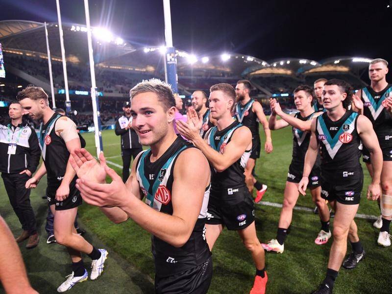 Port Adelaide Topple Richmond In Afl The Canberra Times Canberra Act