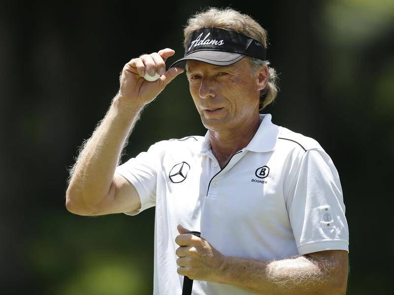 Veteran Bernhard Langer is readying for his final performance on the DP World Tour. (AP PHOTO)