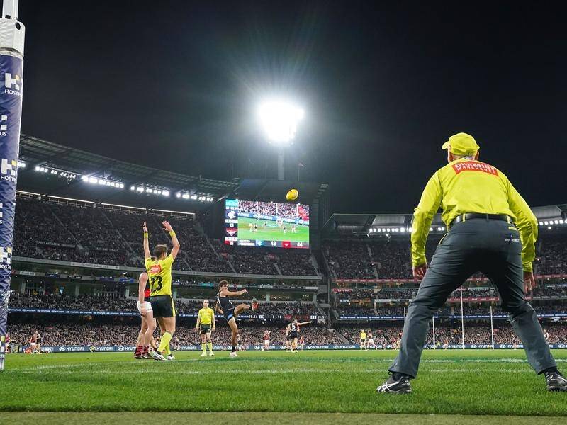 AFL boss Gillon McLachlan says changes have put the ARC system 'in good shape' for the finals. (Scott Barbour/AAP PHOTOS)