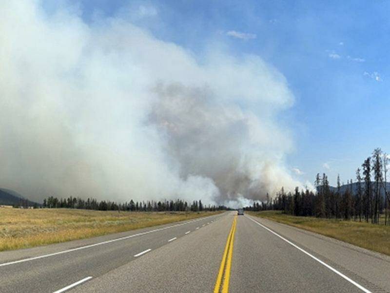 The fire in Jasper may be one of the most damaging in Alberta since 2016. Photo: AP PHOTO