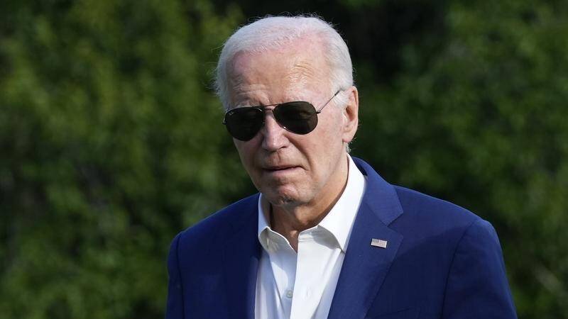 US President Joe Biden does not have Parkinson's, the White House says, rejecting a NYT report. (AP PHOTO)