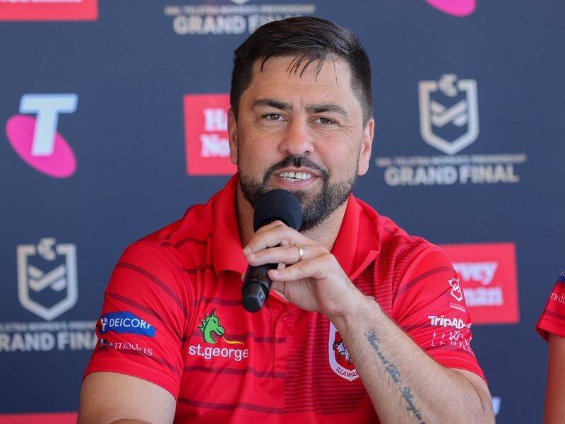 NRLW coach Jamie Soward says bigger squads should be a priority over competition expansion plans. (Russell Freeman/AAP PHOTOS)