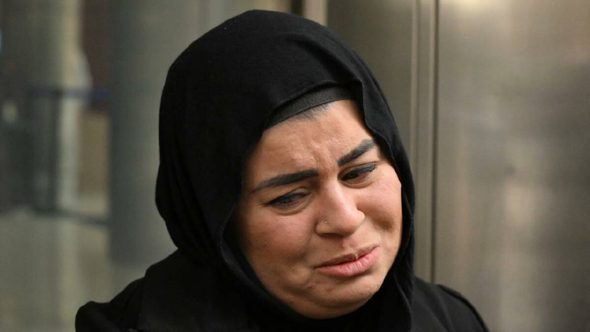 Demet Aydin is angry for her sons after they were run over by a car in suburban Melbourne. (James Ross/AAP PHOTOS)
