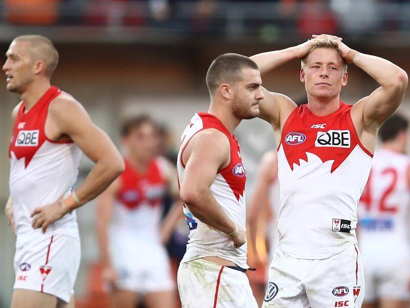 The Sydney Swans are facing their worst win total for an AFL season in a decade.
