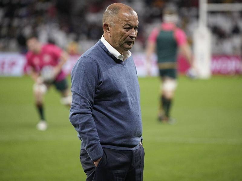 Wallabies coach Eddie Jones has come in for heavy criticism after the record RWC loss to Wales. (AP PHOTO)