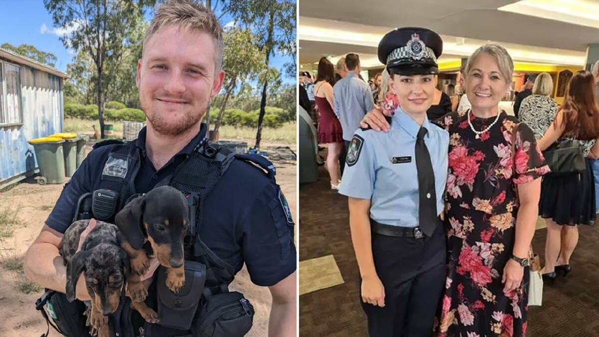 Matthew Arnold (left) and Rachel McCrow were killed during the ambush at a remote property. (HANDOUT/QUEENSLAND POLICE)