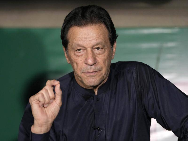 Imran Khan was acquitted by a Pakistani court on charges that he married unlawfully. (AP PHOTO)