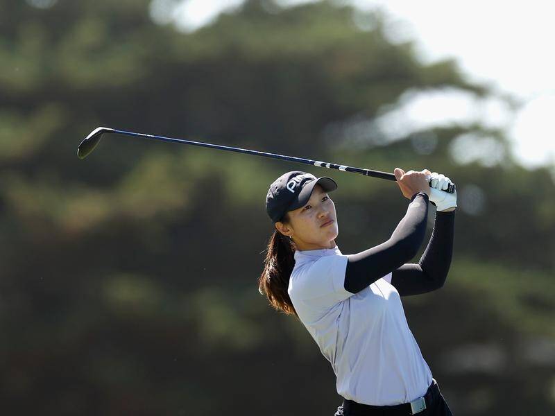 Malaysian golfer Ashley Lau has won her first big professional tournament at the Vic Open. (HANDOUT/GOLF AUSTRALIA MEDIA)