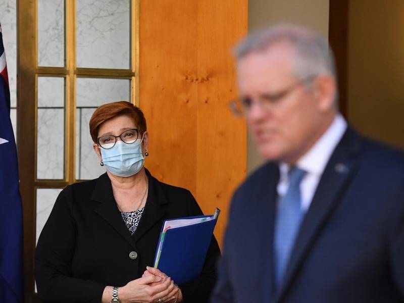 Marise Payne says Australia is part of US talks about a potential Afghanistan withdrawal extension.