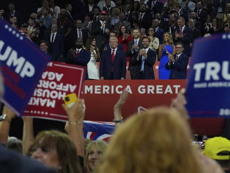 The Republican National Convention in Milwaukee has kicked off its second day. Photo: AP PHOTO