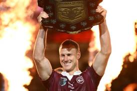 Another win in Brisbane will confirm Daly Cherry-Evans' third straight series win as Qld skipper. (Dan Himbrechts/AAP PHOTOS)
