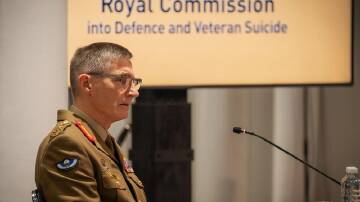 Angus Campbell has pledged to do better to care for ADF men, women and veterans. (HANDOUT/ROYAL COMMISSION INTO DEFENCE AND VETERAN SUICIDE)