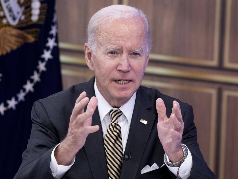 Oil prices "are not falling fast enough", President Joe Biden said. "Families are hurting." (EPA PHOTO)
