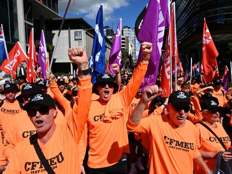 Victoria's opposition wants another royal commission into the CFMEU allegations. Photo: Darren England/AAP PHOTOS