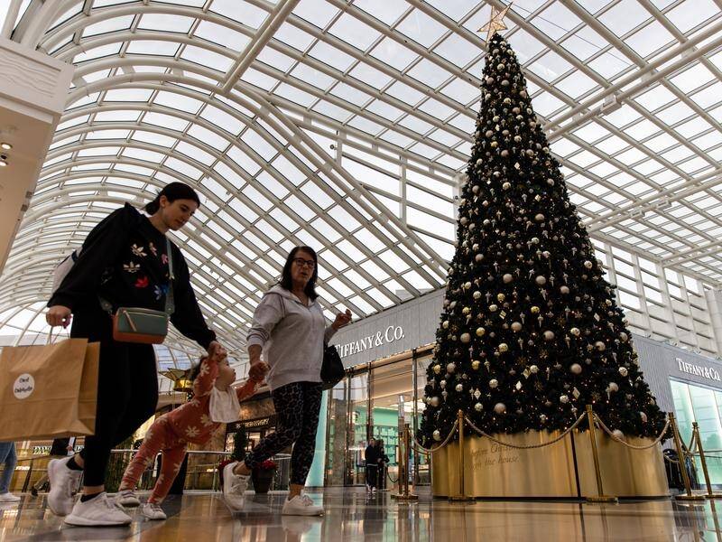The figures could be cause for cautious optimism for retailers coming into the festive season. (Diego Fedele/AAP PHOTOS)