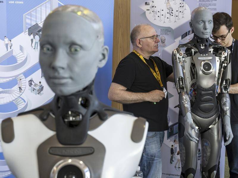 Australia is at risk of being left behind as artificial intelligence makes inroads into workplaces. (AP PHOTO)