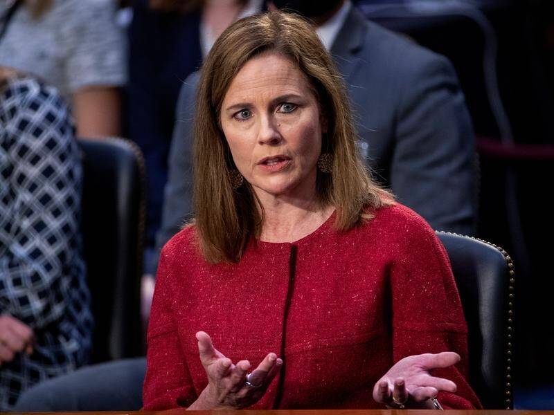 Supreme Court nominee Amy Coney Barrett says she will be able to put aside her beliefs when ruling.