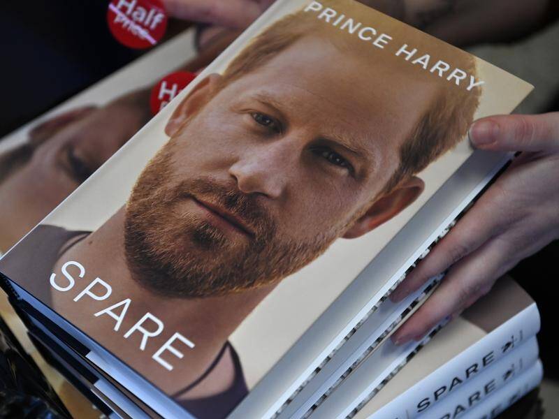 Some UK bookshops opened at midnight to meet demand for Harry's highly anticipated memoir. (EPA PHOTO)