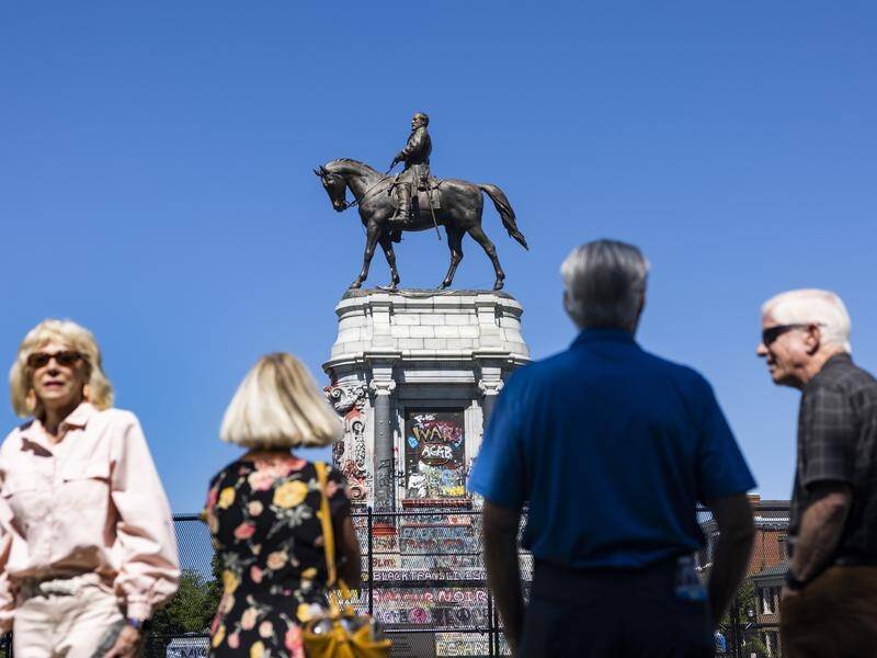 A statue of Confederate general Robert E. Lee is set to be taken down in Richmond, Virginia.
