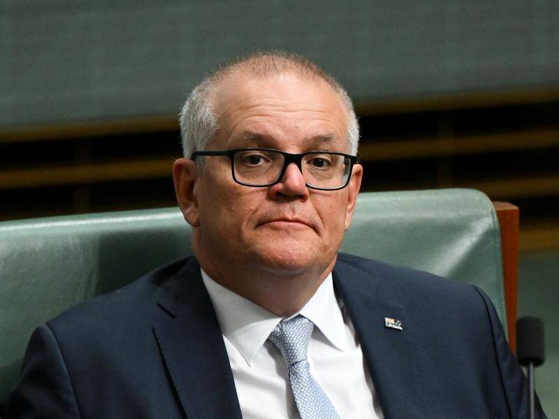 Scott Morrison was among the ex-ministers found to have dismissed or ignored concerns over robodebt. (Lukas Coch/AAP PHOTOS)