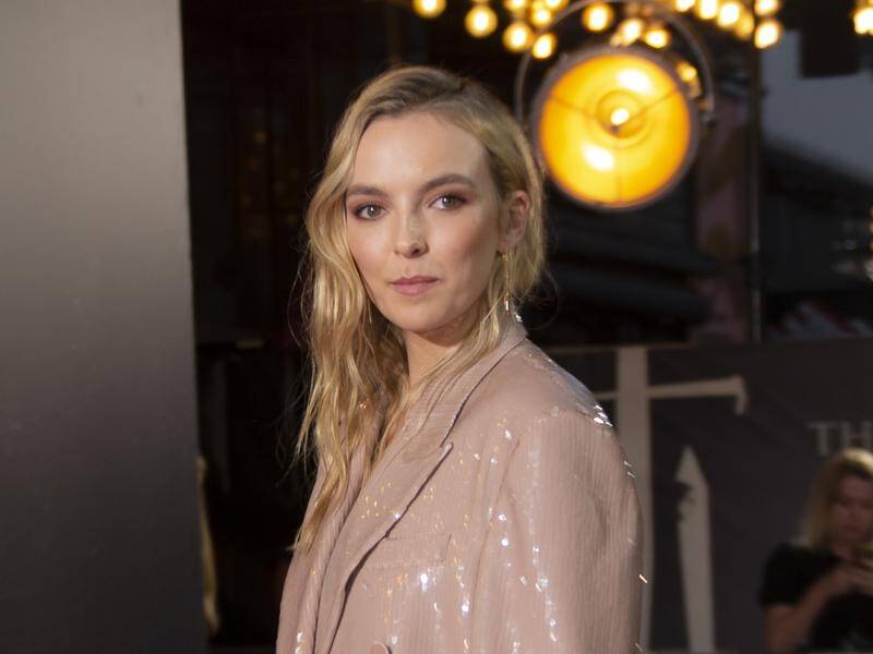 Jodie Comer is nominated for best actress at the Olivier Awards for the one-woman play Prima Facie. (AP PHOTO)