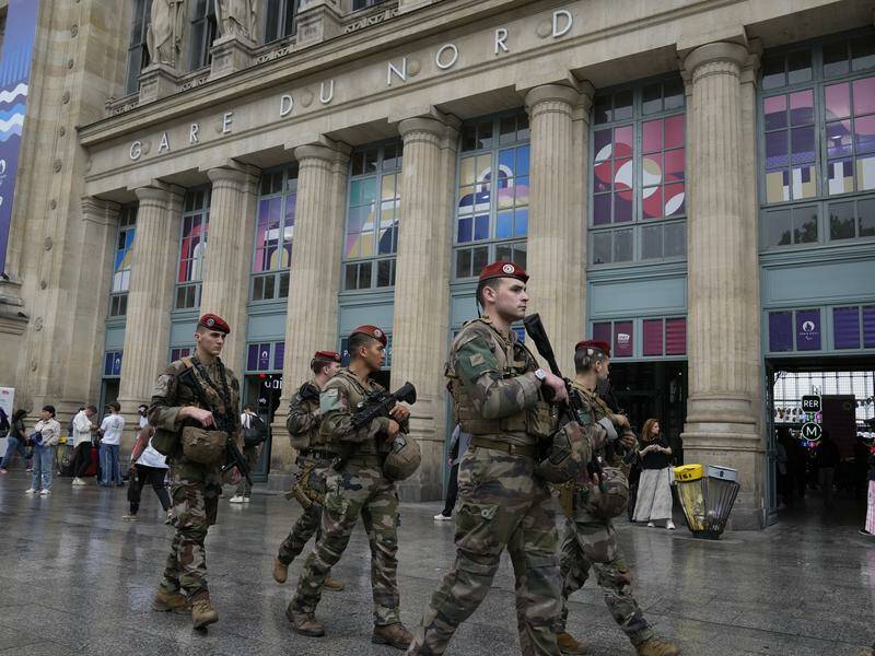 The railways in and out of Paris were paralysed on the day of the Olympic opening ceremony. Photo: AP PHOTO
