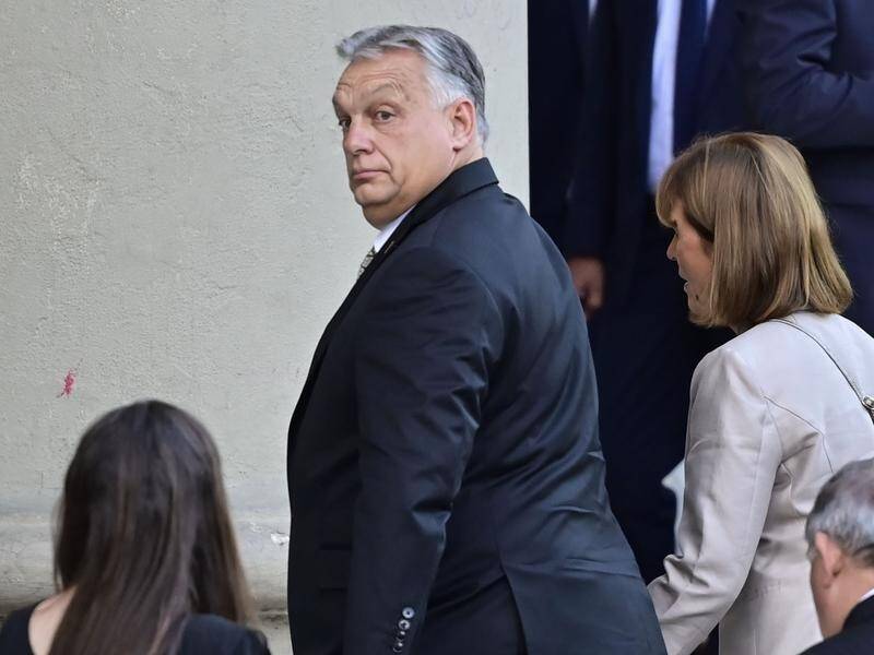 Hungarian Prime Minister Viktor Orban, is seen as Vladimir Putin's strongest ally in Europe. (EPA PHOTO)