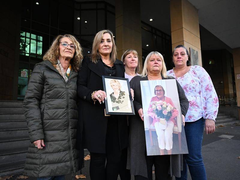 The daughters of aged care residents who died after a COVID-19 outbreak welcomed "justice one (James Ross/AAP PHOTOS)