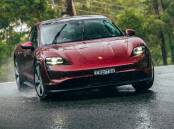 Porsche has recalled its electric Taycan vehicles over a braking issue.  Photo: HANDOUT/PORSCHE AUSTRALIA