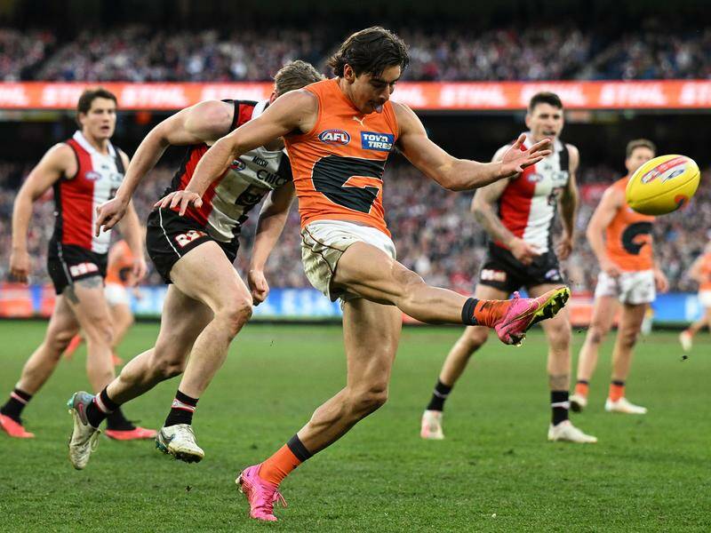 GWS tagger Toby Bedford is intent on proving his class against his former Melbourne teammates. Photo: James Ross/AAP PHOTOS
