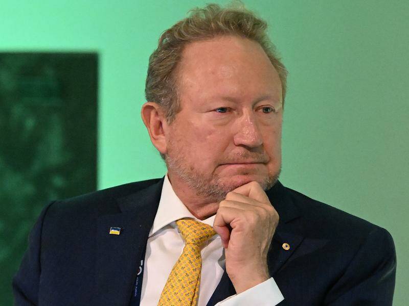 Andrew Forrest says Fortescue will cut 700 jobs to reduce the duplication of roles across the firm. Photo: James Ross/AAP PHOTOS