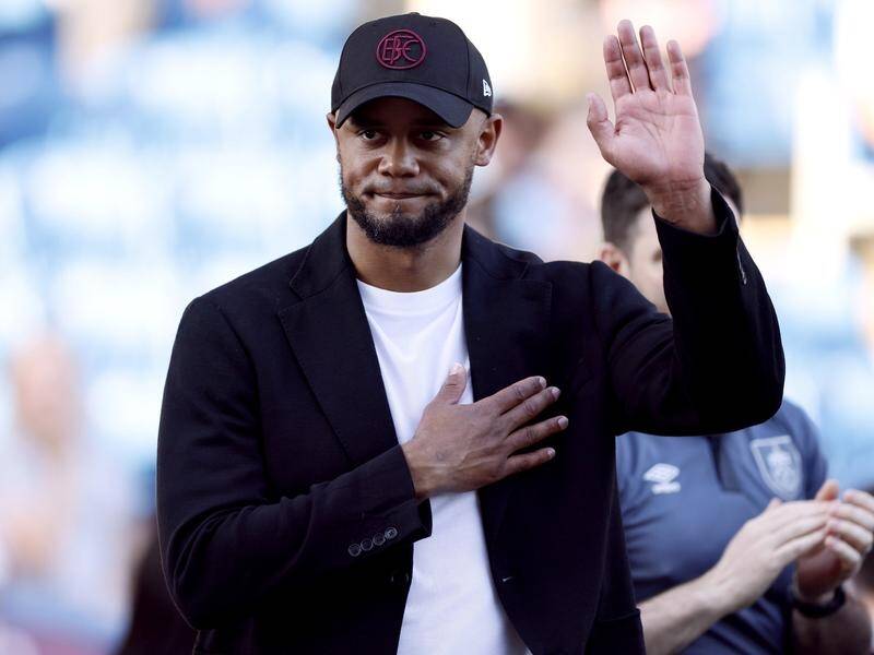 Former Burnley manager Vincent Kompany is reportedly close to joining Bayern Munich. (AP PHOTO)
