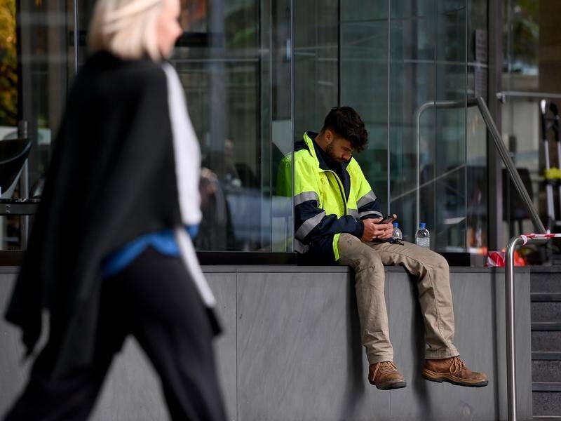 Jobless rate figures due this week will be closely watched for signs the labour market is loosening. (Bianca De Marchi/AAP PHOTOS)