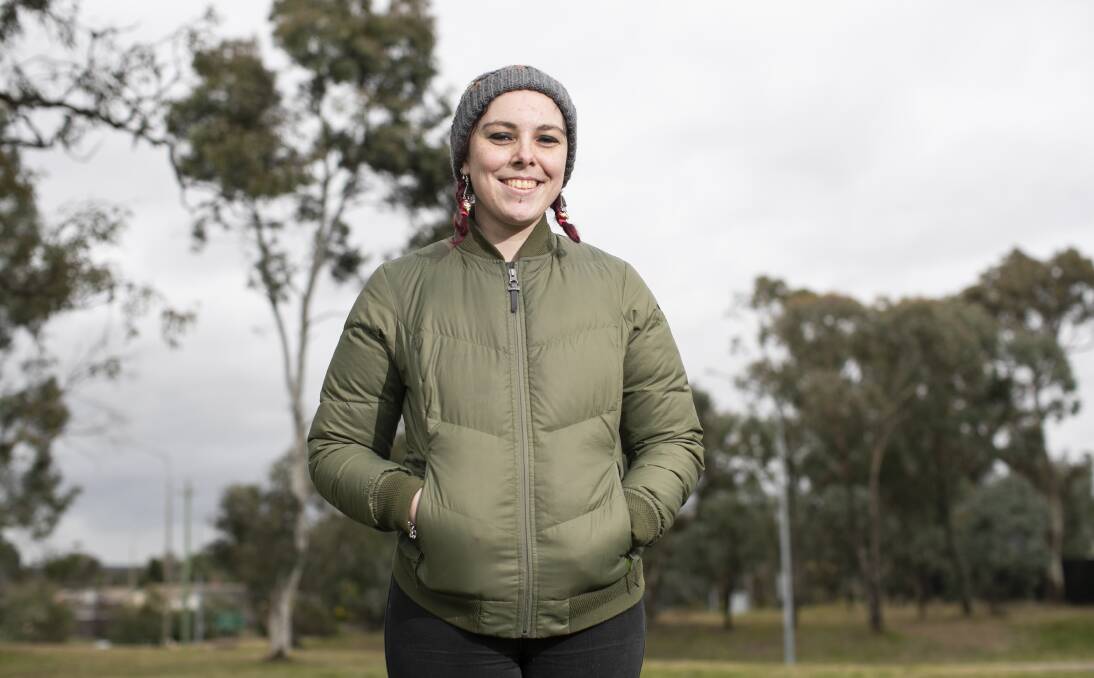 Caitlin Ross found a reprieve with an air purifier during the 2019-20 bushfires and smoke haze. Picture: Keegan Carroll