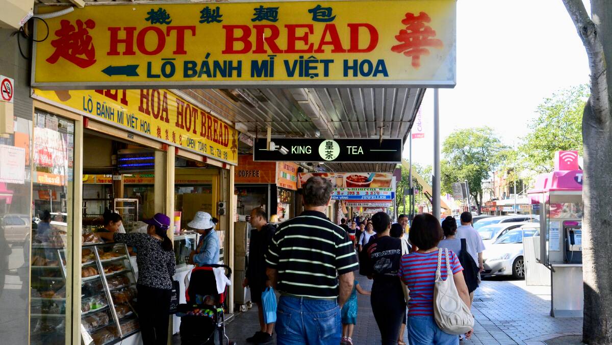 A summer sight if there ever was one - a Vietnamese bakery in Cabramatta. Picture: Shutterstock