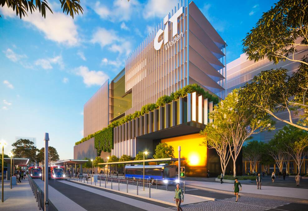 The initial design of the Woden CIT campus expected to be completed in 2025. Picture: Supplied