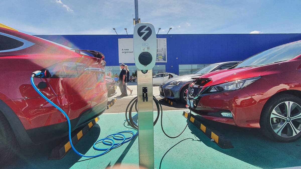 The Productivity Commission has warned against accelerating the switch to electric cars. Picture by Sitthixay Ditthavong