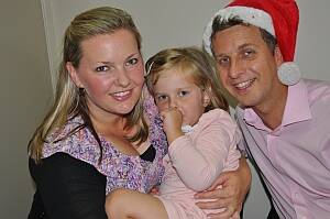 CLOSE CALL:  Bega MP Andrew Constance, wife Ainslie and daughter Zara are recovering after Sunday’s accident near Mogo.