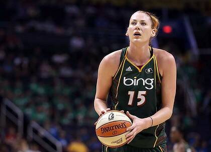 Leader on and off the court ... Lauren Jackson.