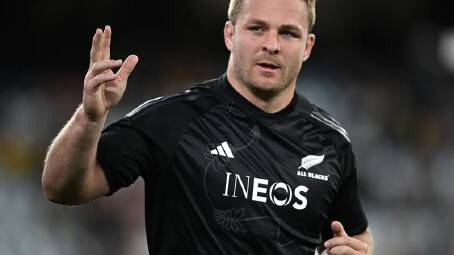 Sam Cane will wave goodbye to international rugby at the end of the All Blacks' season. (James Ross/AAP PHOTOS)