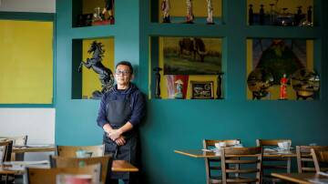 Owner and chef My Thanh Nguyen, known as Michael to many of his customers, has been cooking Vietnamese food in Canberra since the 1980s. Picture by Sitthixay Ditthavong