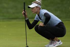 Nelly Korda is eyeing a piece of golfing history at the LPGA Cognizant Founders Cup tournament. (AP PHOTO)