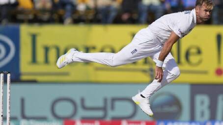 James Anderson has announced he's going to retire from Test cricket after a record-braking career. (AP PHOTO)