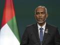 Maldives President Mohamed Muizzu had asked Indian troops to leave his country. (AP PHOTO)