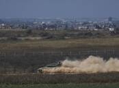 Israeli tanks have pushed further into northern Gaza as pressure mounts on Rafah in the south. (AP PHOTO)